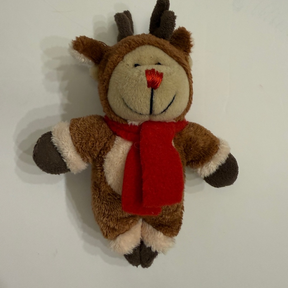 Starbucks coffee Bearista Bear Rudolph Reindeer Magnet